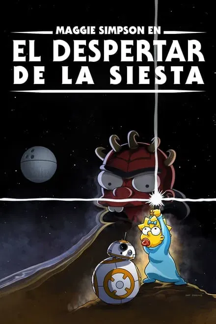 En una guardería muy, muy lejana... pero aún en Springfield, Maggie se embarca en una épica búsqueda de su chupete robado. Su aventura la lleva a enfrentarse a jóvenes padawans, temibles señores Sith, droides familiares y escoria rebelde, culminando en una batalla definitiva contra el lado oscuro. Este cortometraje original celebra el vasto universo de Star Wars y ofrece un divertido homenaje a la saga, mientras Maggie demuestra su valentía y astucia en un mundo lleno de referencias galácticas.